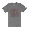 The Land Cleveland Repeat - Wine/Gold - Mens/Unisex Crew T-Shirt