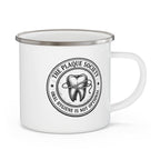 THE PLAQUE SOCIETY — Enamel mug