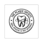 THE PLAQUE SOCIETY — Signature sticker