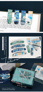 The Van Gogh Magnetic Metal Bookmark - Original Kawaii Pen