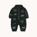 Tiny Apples Sherpa One-Piece