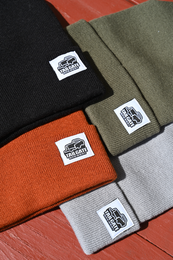 Truck Logo Beanie in Green