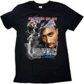 TUPAC - ALL EYEZ HOMAGE - T-Shirt Black