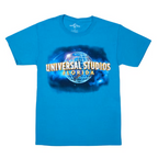 Universal Studios Florida Turquoise Blue Adult T-Shirt-6