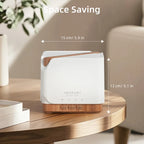 UPGRADE Cube Light Wood Essential Oil Diffuser