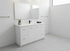 Vanity - Dekkor Series Plywood 900/1200x370 White (Slim Top) - 100% Water Proof