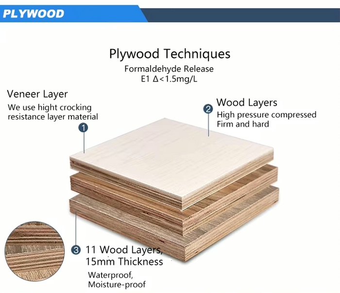 Vanity - Dekkor Series Plywood 900/1200x370 White (Slim Top) - 100% Water Proof