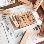 Vintage Herbarium Specimen Stamps - Original Kawaii Pen