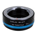 MInolta MD SLR Lens to Micro Four Thirds (MFT, M4/3) Mount Mirrorless Camera Body Adapter, with Built-In Variable ND Filter (2-Stop to 8-Stops)