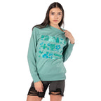 Volcano Bay Design Crewneck Sweatshirt-3