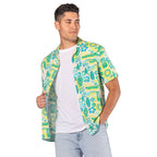 Volcano Bay Floral Button Down Shirt-3