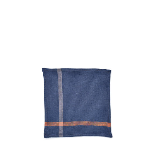 Washcloth in Marine & Petrol