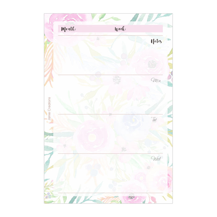 Weekly Planner Refills - A5 & A6 - Original Kawaii Pen