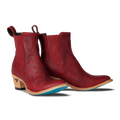 Western Chelsea Bootie - Smoldering Ruby