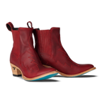 Western Chelsea Bootie - Smoldering Ruby