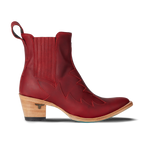 Western Chelsea Bootie - Smoldering Ruby
