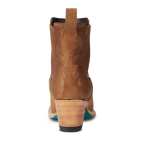 Western Chelsea Bootie - Toffee Suede