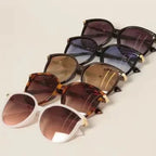 Women’s Round Temple Sunglasses