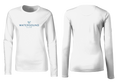 Youth White LS SPF Tee