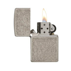 Zippo Armor Antique Silver - 28973